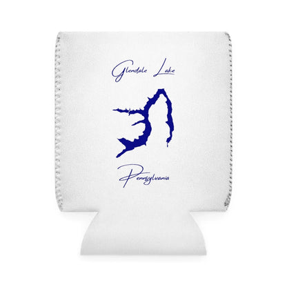 Pennsylvania  Glendale  Lake  Can  Koozie  front  position  view  from  front-1  white.webp