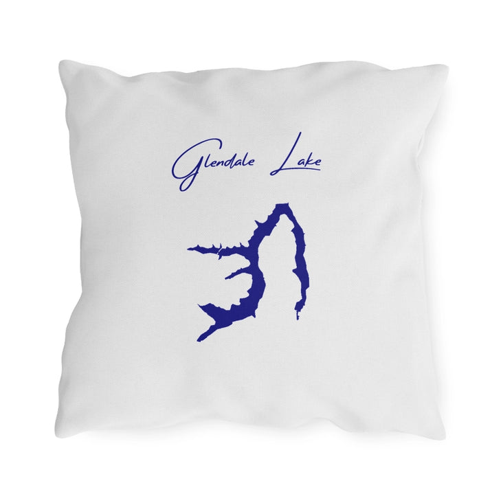 Pennsylvania  Glendale  Lake  Outdoor  Pillow  back  position  view  from  back  18  x  18.webp