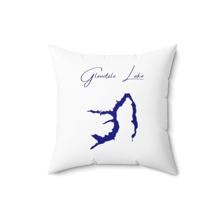 Pennsylvania  Glendale  Lake  Pillow  front  position  view  from  back  16  x  16.webp