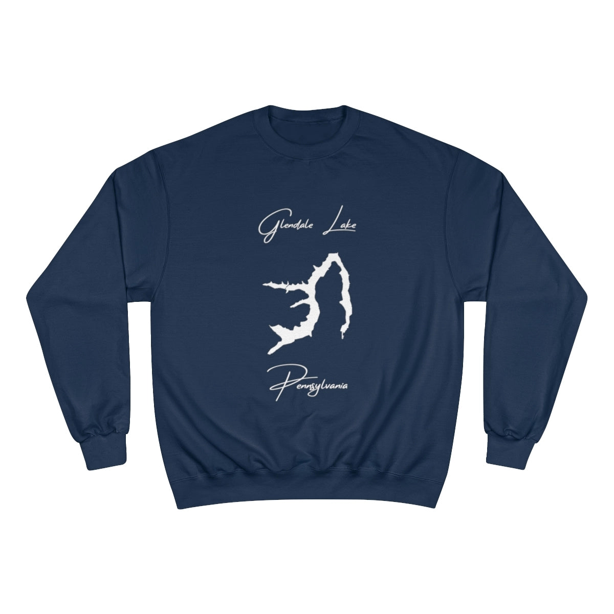 Pennsylvania  Glendale  Lake  Sweatshirt  front  position  view  from  front  navy.webp