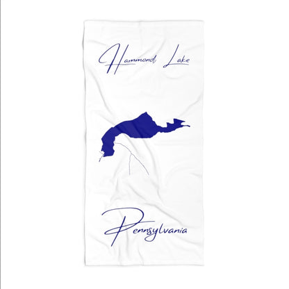 Pennsylvania  Hammond  Lake  Beach  Towel  front  position  view  from  front  36  x  72.webp