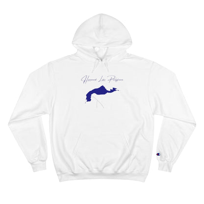 Pennsylvania  Hammond  Lake  Hoodie  front  position  view  from  front  white.webp