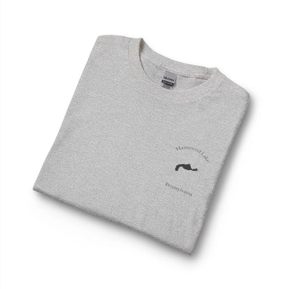 Pennsylvania  Hammond  Lake  Long  Sleeve  Fishing  T-shirt  other  position  view  from  folded  sport  grey.webp