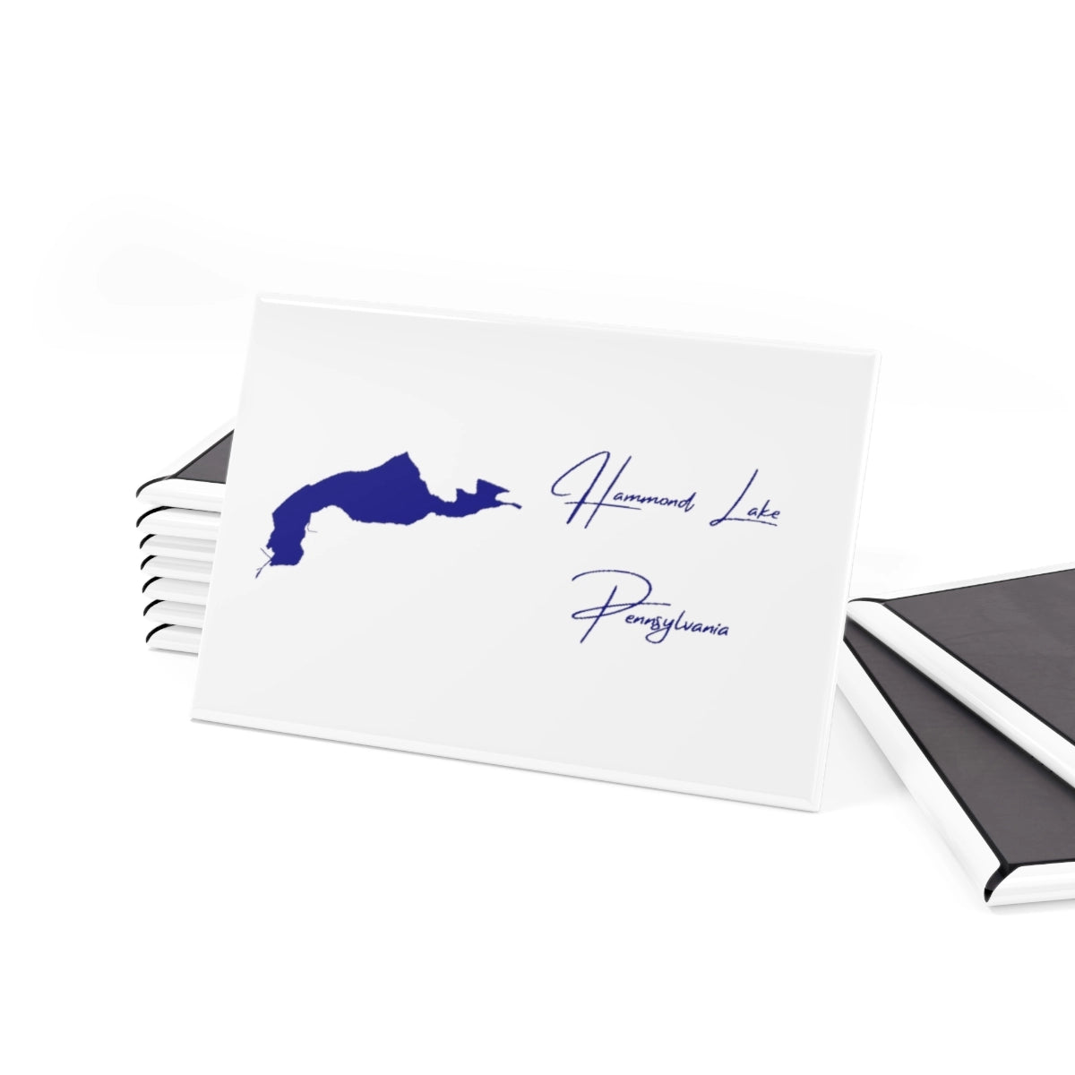 Pennsylvania  Hammond  Lake  Magnet  front  position  view  from  set  2  x  3.webp