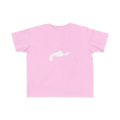 Pennsylvania  Hammond  Lake  Toddler  T-shirt  front  position  view  from  front  pink.webp