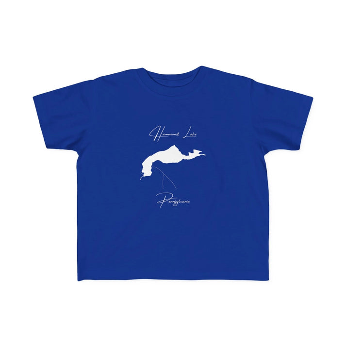 Pennsylvania  Hammond  Lake  Toddler  T-shirt  front  position  view  from  front  royal.webp