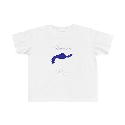Pennsylvania  Hammond  Lake  Toddler  T-shirt  front  position  view  from  front  white.webp