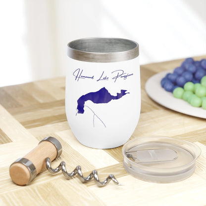 Pennsylvania  Hammond  Lake  Wine  Tumbler  other  position  view  from  context  white.webp