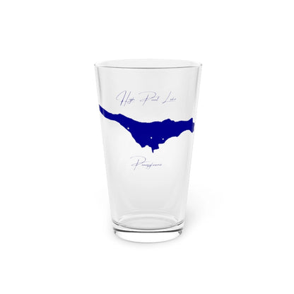 Pennsylvania  High  Point  Lake  16oz  Pint  Glass  front  position  view  from  front  16oz.webp