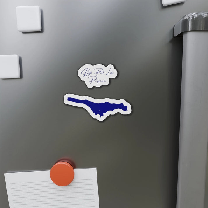 Pennsylvania  High  Point  Lake  Die  Cut  Magnet  front  position  view  from  context-1  4  x  4.webp