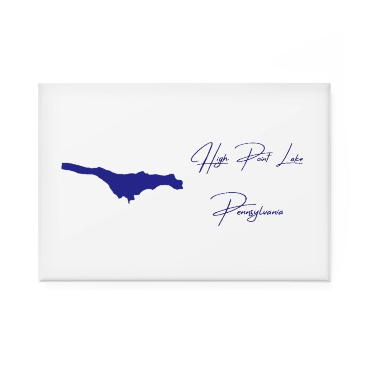 Pennsylvania  High  Point  Lake  Magnet  front  position  view  from  front  2  x  3.webp