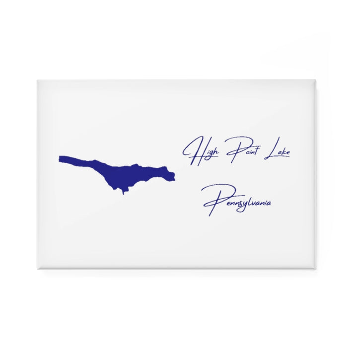 Pennsylvania  High  Point  Lake  Magnet  front  position  view  from  front  2  x  3.webp