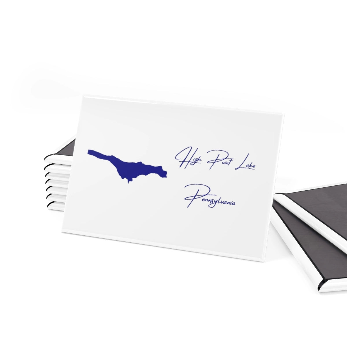 Pennsylvania  High  Point  Lake  Magnet  front  position  view  from  set  2  x  3.webp