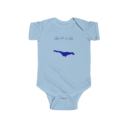Pennsylvania  High  Point  Lake  Onesie  front  position  view  from  front  light  blue.webp