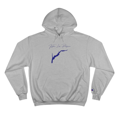 Pennsylvania  Keystone  Lake  Hoodie  front  position  view  from  front  light  steel.webp