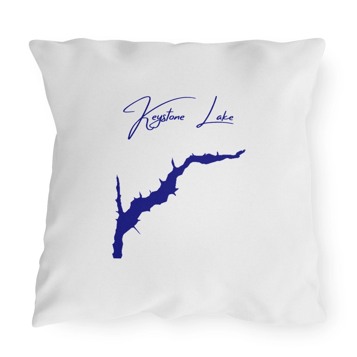 Pennsylvania  Keystone  Lake  Outdoor  Pillow  front  position  view  from  front  20  x  20.webp