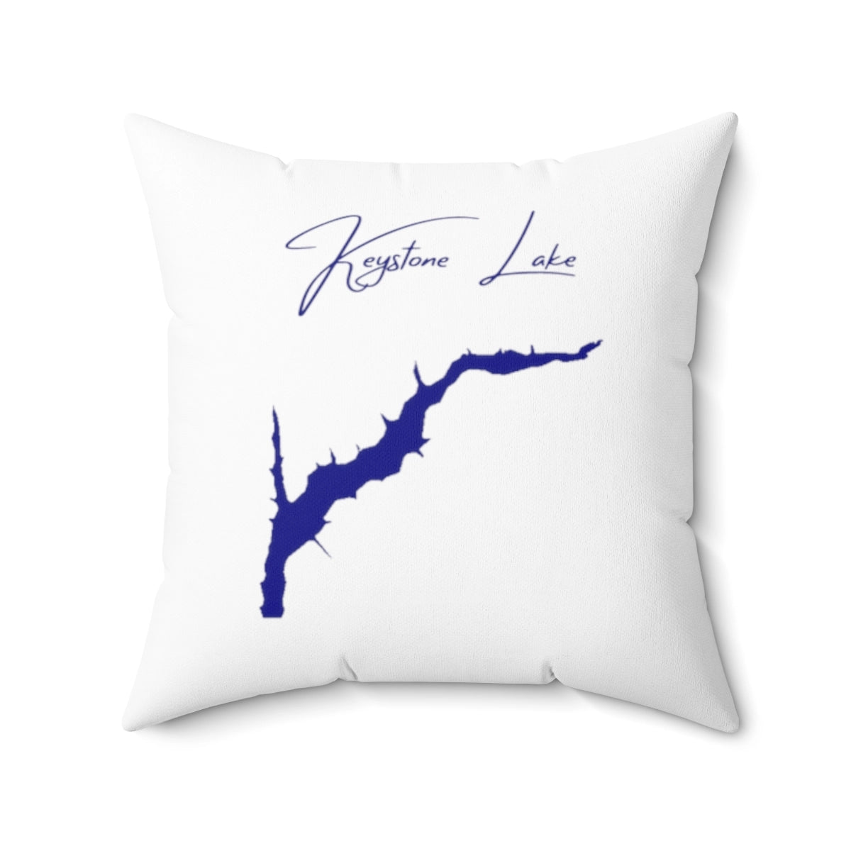 Pennsylvania  Keystone  Lake  Pillow  front  position  view  from  back  20  x  20.webp