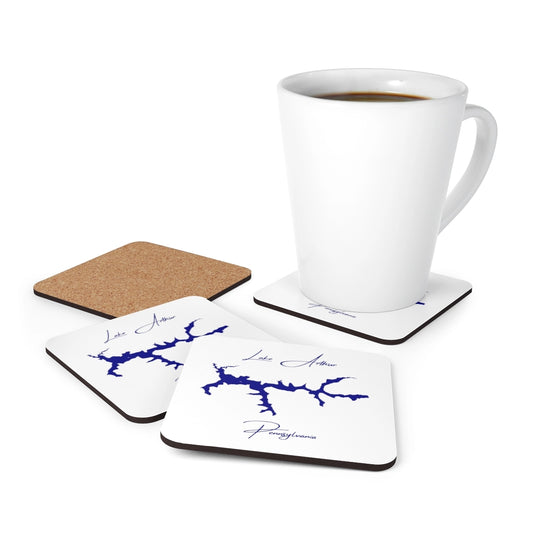 Pennsylvania  Lake  Arthur  Coaster  Set  front  position  view  from  context-1  3.75  x  3.75.webp