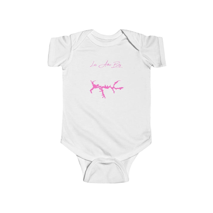 Pennsylvania  Lake  Arthur  Onesie  front  position  view  from  front  white.webp