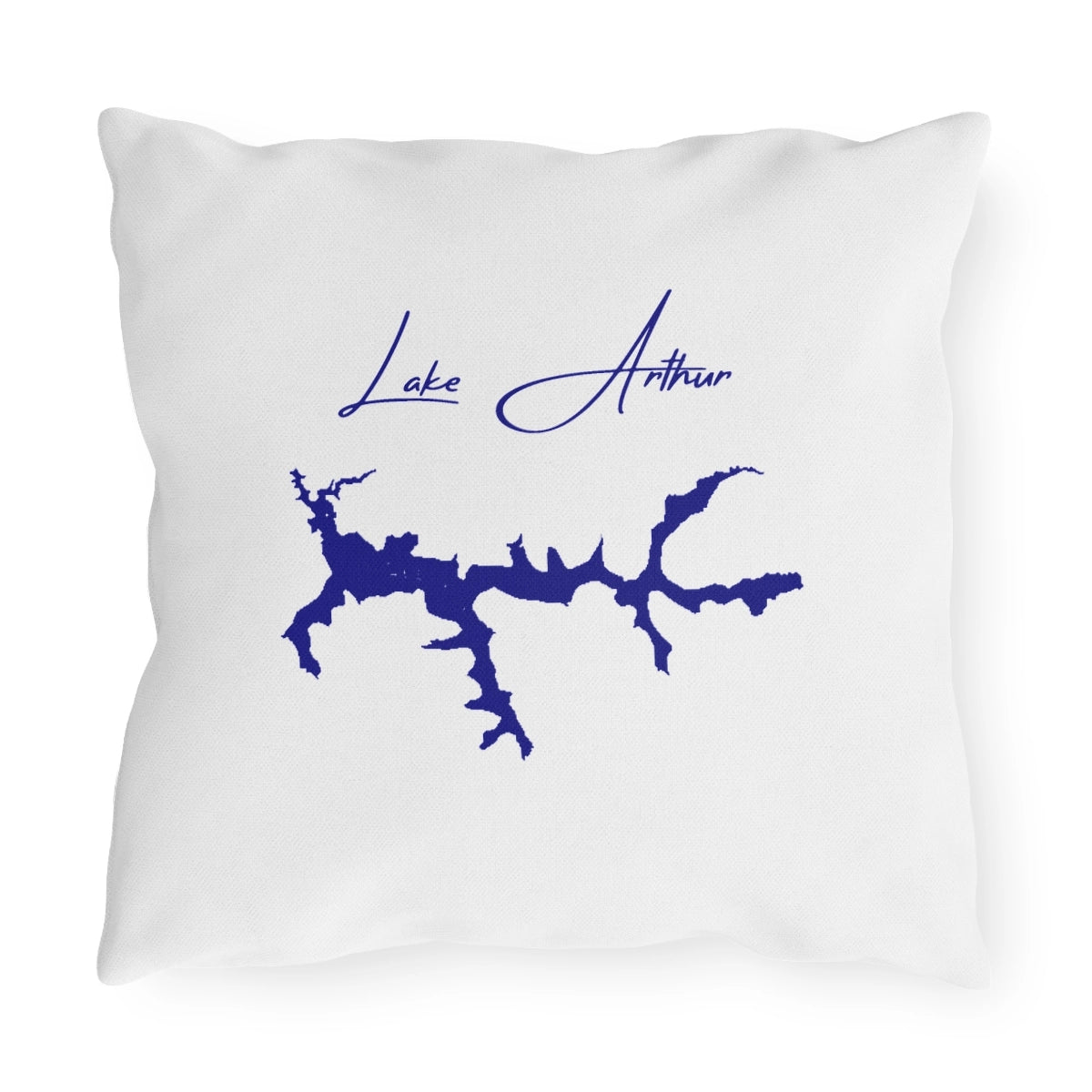 Pennsylvania  Lake  Arthur  Outdoor  Pillow  back  position  view  from  back  16  x  16.webp