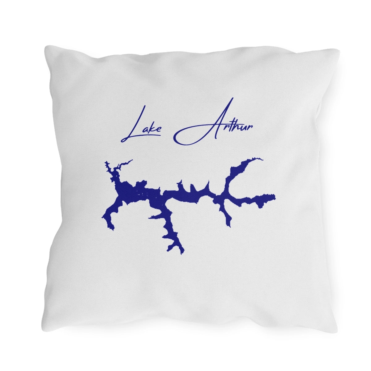 Pennsylvania  Lake  Arthur  Outdoor  Pillow  back  position  view  from  back  18  x  18.webp
