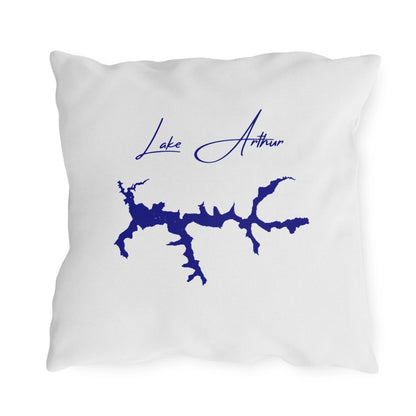 Pennsylvania  Lake  Arthur  Outdoor  Pillow  back  position  view  from  back  18  x  18.webp