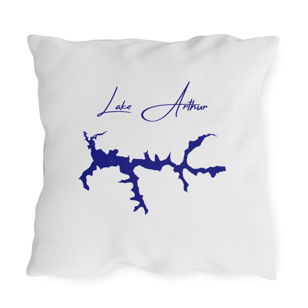 Pennsylvania  Lake  Arthur  Outdoor  Pillow  back  position  view  from  back  20  x  20.webp