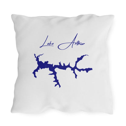 Pennsylvania  Lake  Arthur  Outdoor  Pillow  back  position  view  from  back  20  x  20.webp