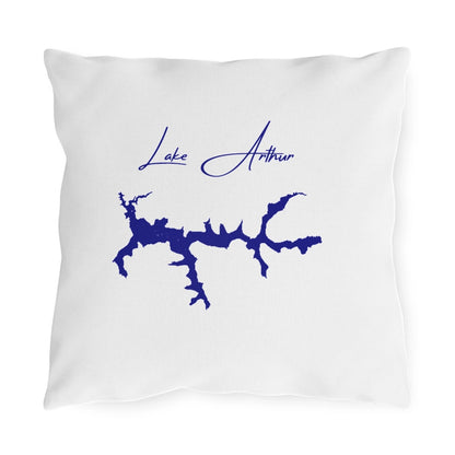 Pennsylvania  Lake  Arthur  Outdoor  Pillow  front  position  view  from  front  16  x  16.webp