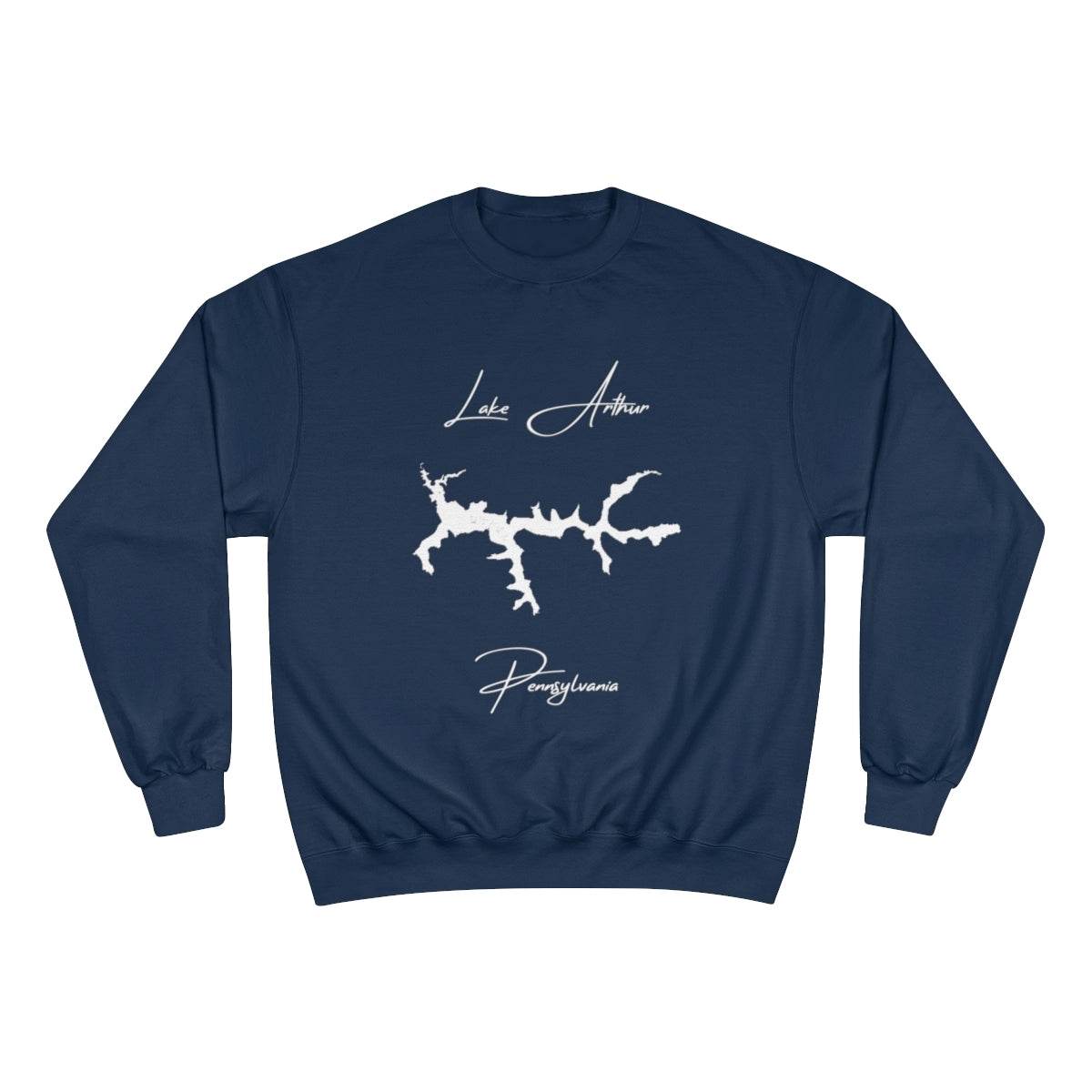 Pennsylvania  Lake  Arthur  Sweatshirt  front  position  view  from  front  navy.webp