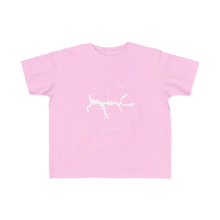 Pennsylvania  Lake  Arthur  Toddler  T-shirt  front  position  view  from  front  pink.webp