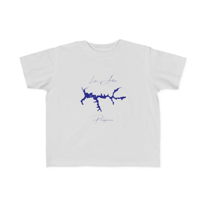 Pennsylvania  Lake  Arthur  Toddler  T-shirt  front  position  view  from  front  silver.webp