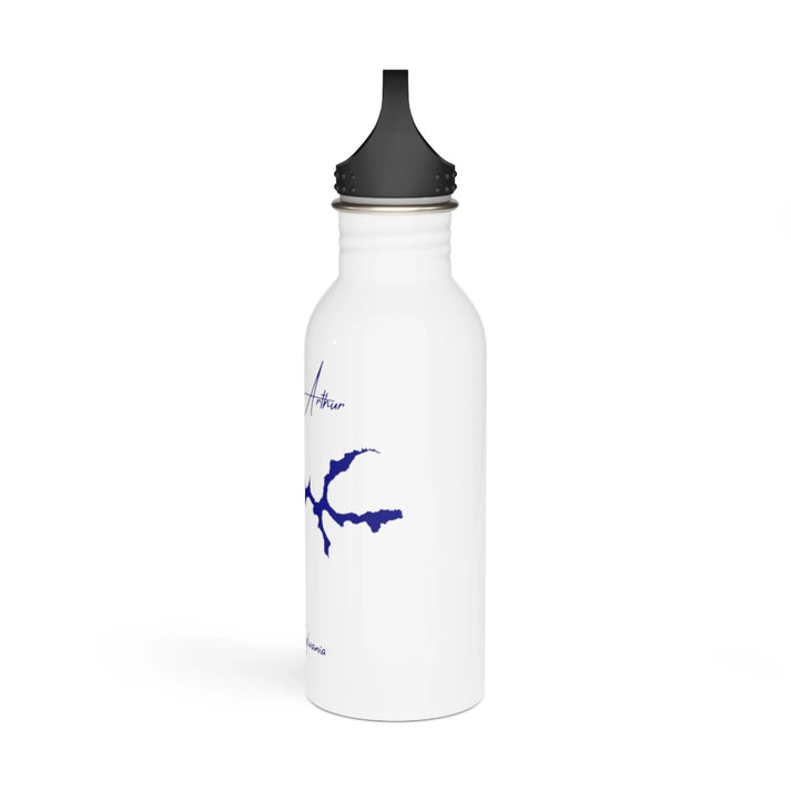 Pennsylvania  Lake  Arthur  Water  bottle  other  position  view  from  right  white.webp