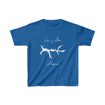 Pennsylvania  Lake  Arthur  Youth  T-shirt  front  position  view  from  front  royal.webp