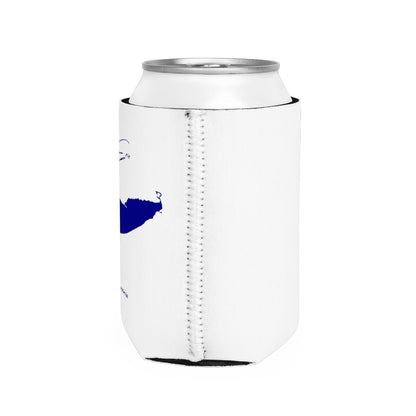 Pennsylvania  Lake  Erie  Can  Koozie  all  position  view  from  right  white.webp