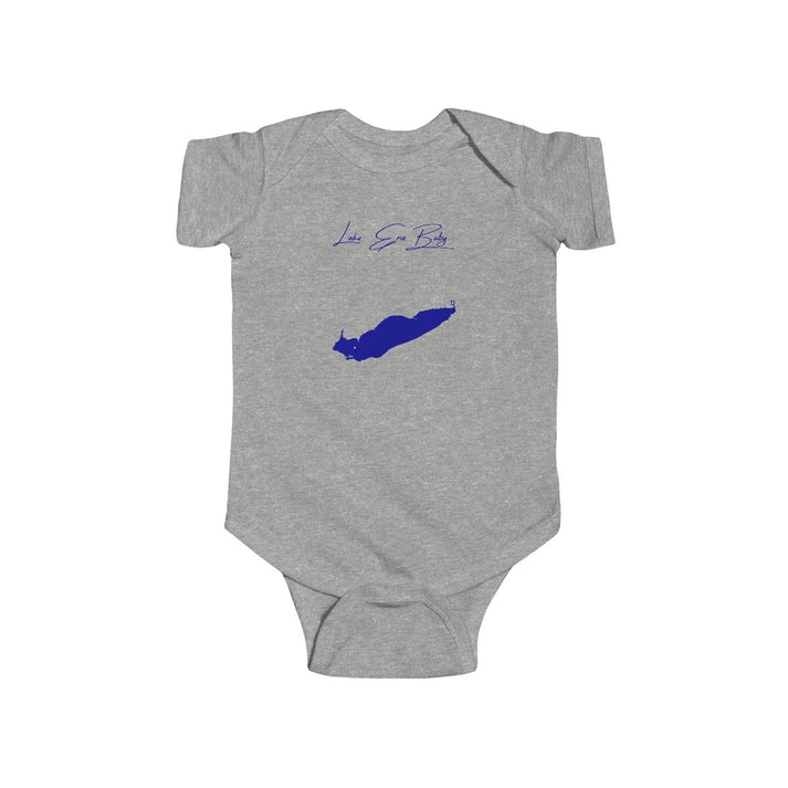 Pennsylvania  Lake  Erie  Onesie  front  position  view  from  front  heather.webp