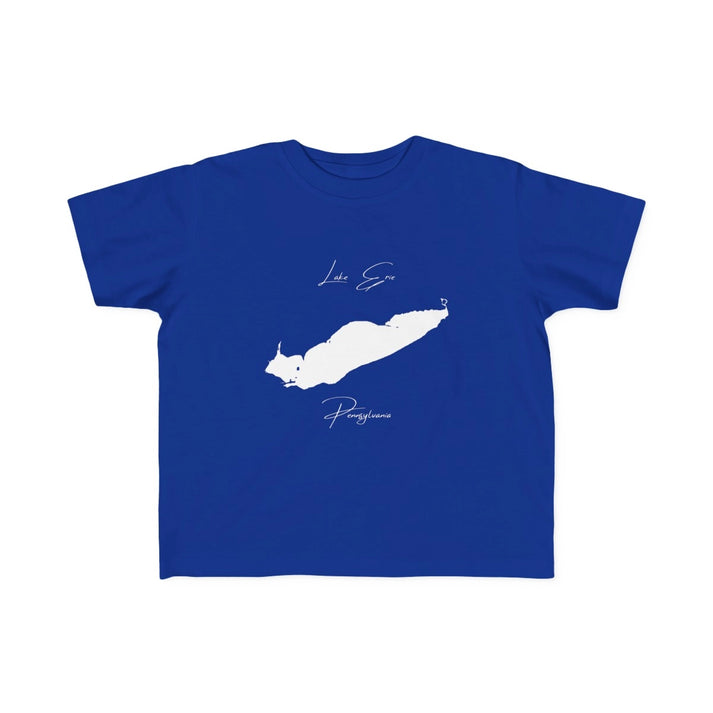 Pennsylvania  Lake  Erie  Toddler  T-shirt  front  position  view  from  front  royal.webp