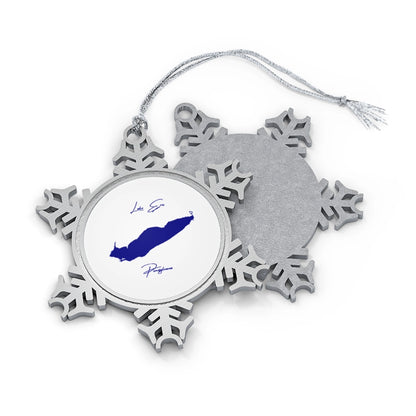 Pennsylvania  Lake  Erie  XMAS  Ornament  front  position  view  from  front-and-back  one  size.webp