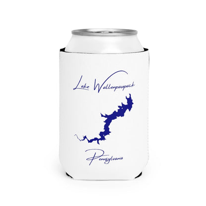Pennsylvania  Lake  Wallenpaupack  Can  Koozie  front  position  view  from  front-2  white.webp