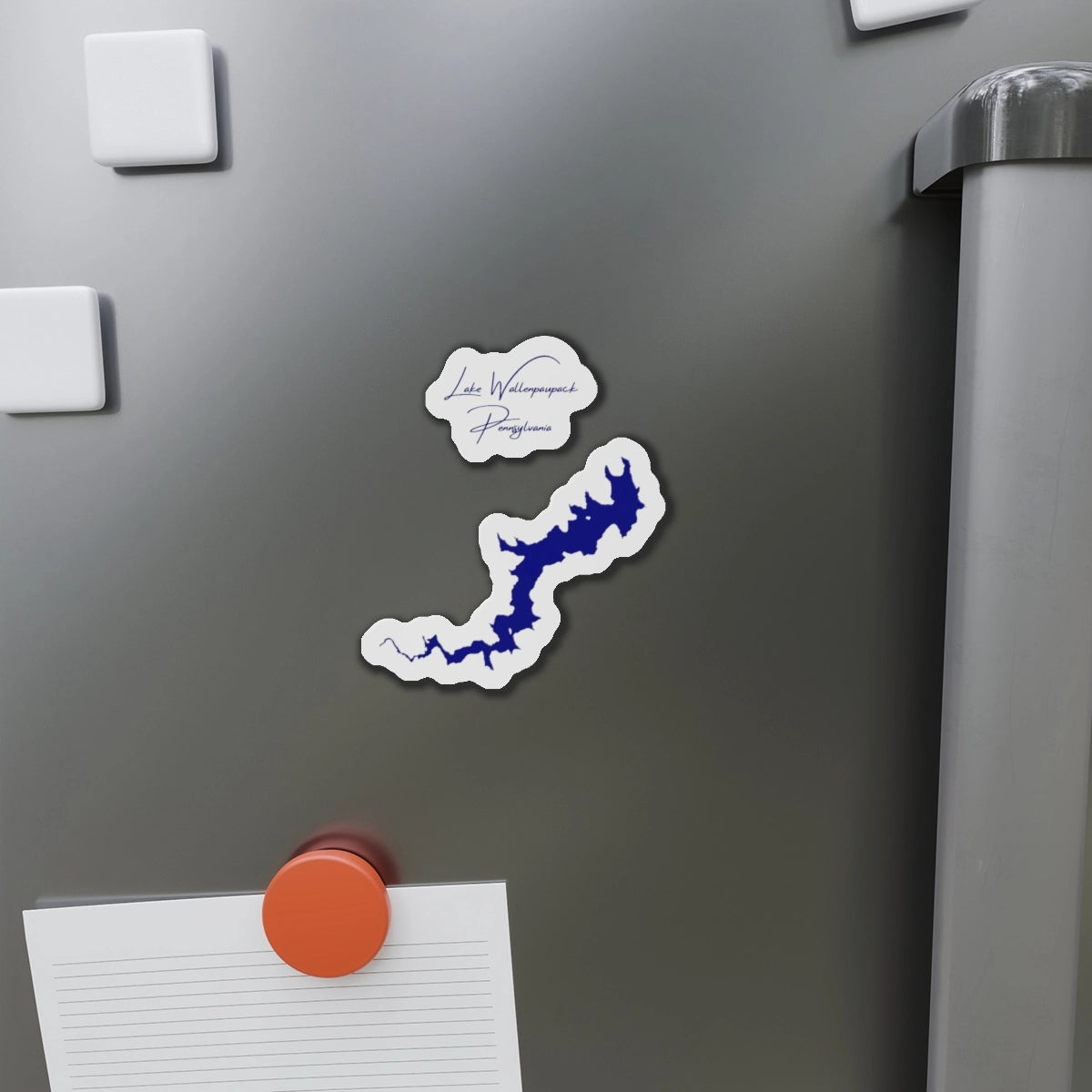 Pennsylvania  Lake  Wallenpaupack  Die  Cut  Magnet  front  position  view  from  context-1  4  x  4.webp