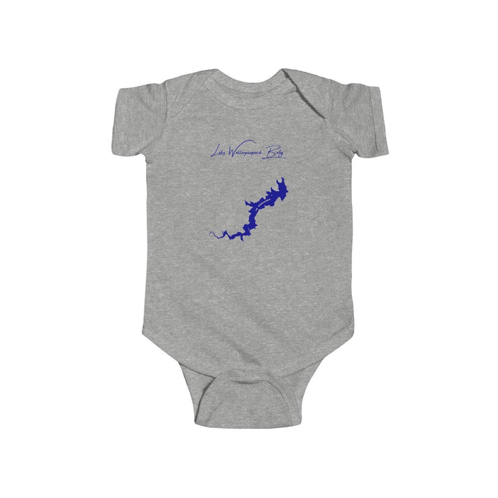 Pennsylvania  Lake  Wallenpaupack  Onesie  front  position  view  from  front  heather.webp