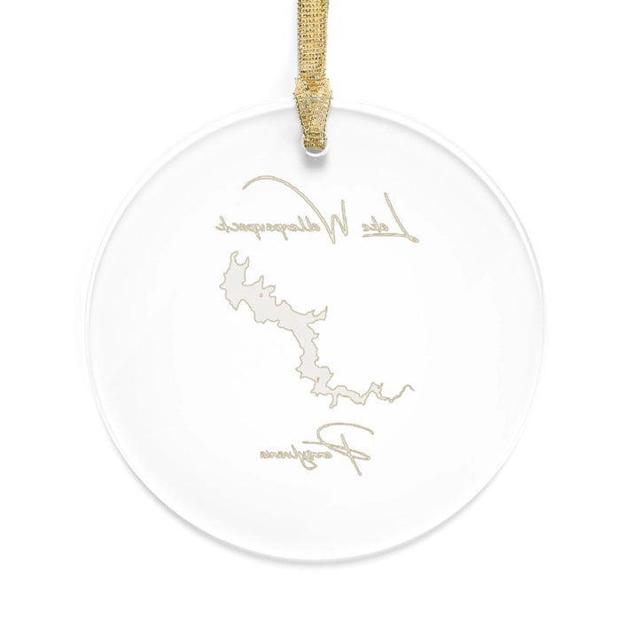 Pennsylvania  Lake  Wallenpaupack  Tree  Ornament  other  position  view  from  back  round.webp