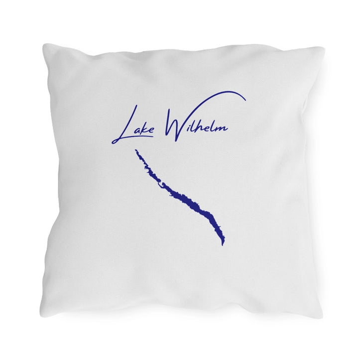 Pennsylvania  Lake  Wilhelm  Outdoor  Pillow  back  position  view  from  back  18  x  18.webp