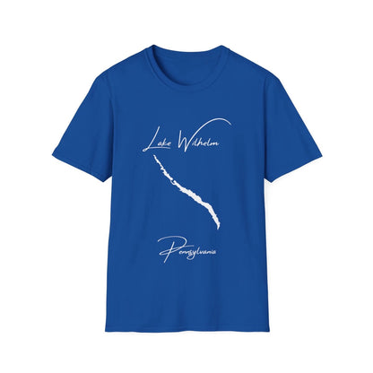 Pennsylvania  Lake  Wilhelm  T-shirt  front  position  view  from  front  royal.webp