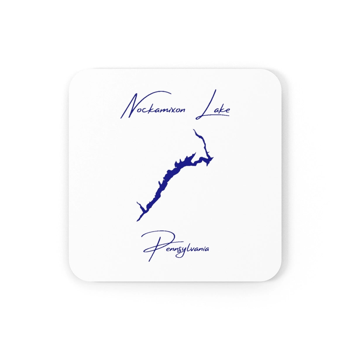 Pennsylvania  Nockamixon  Lake  Coaster  Set  front  position  view  from  front  3.75  x  3.75.webp