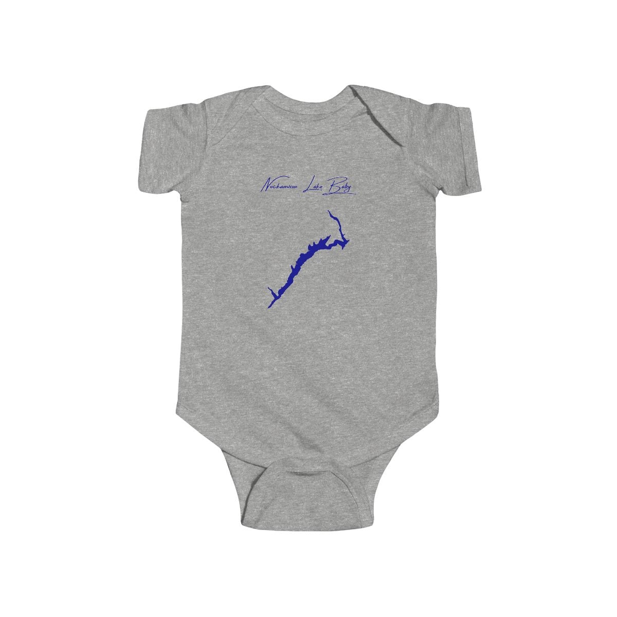 Pennsylvania  Nockamixon  Lake  Onesie  front  position  view  from  front  heather.webp