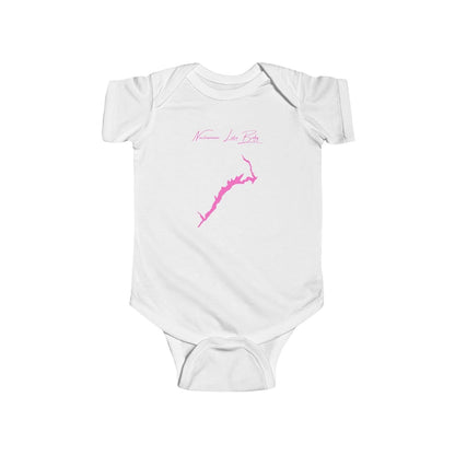 Pennsylvania  Nockamixon  Lake  Onesie  front  position  view  from  front  white.webp