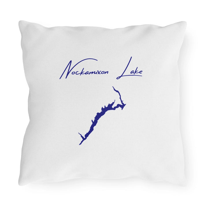 Pennsylvania  Nockamixon  Lake  Outdoor  Pillow  back  position  view  from  back  16  x  16.webp