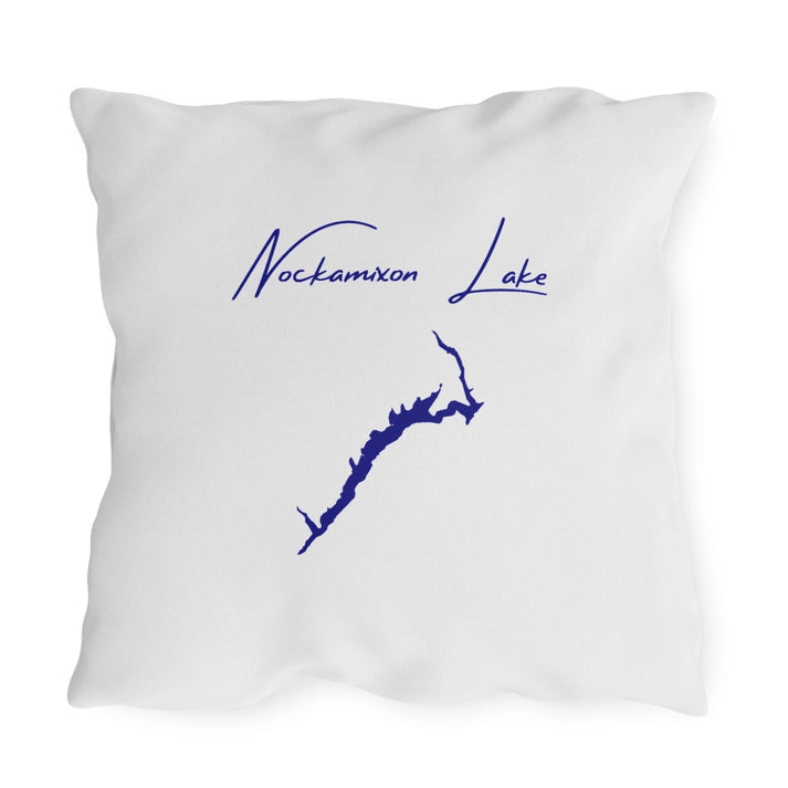 Pennsylvania  Nockamixon  Lake  Outdoor  Pillow  back  position  view  from  back  20  x  20.webp