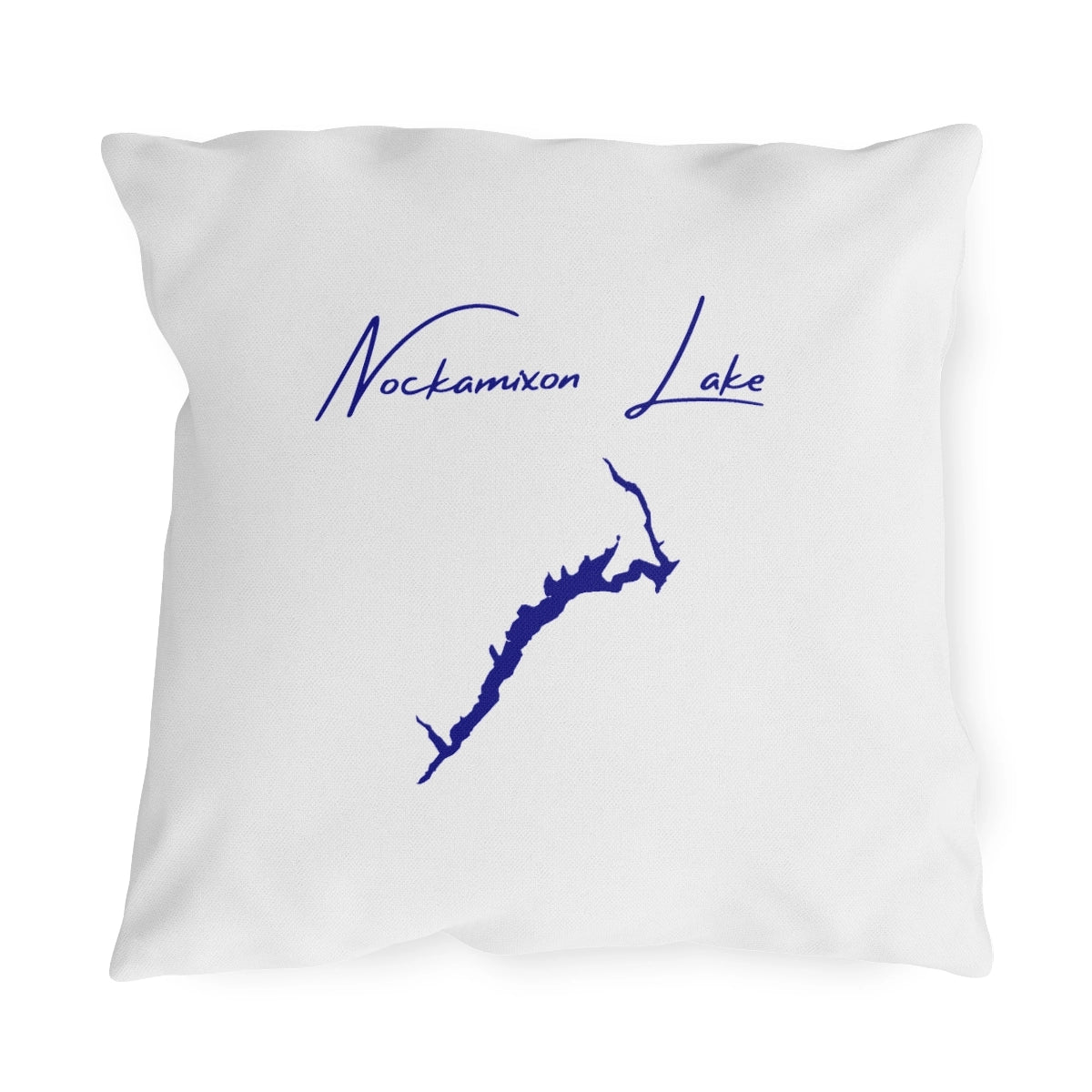 Pennsylvania  Nockamixon  Lake  Outdoor  Pillow  front  position  view  from  front  18  x  18.webp